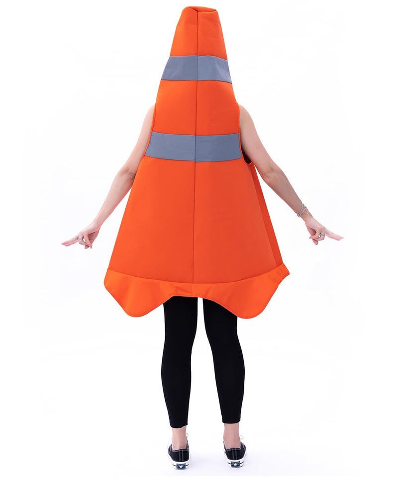 Seasons Women Construction Cone Costume - Image 3